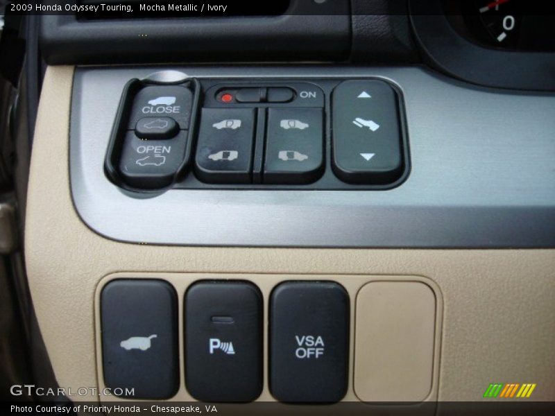 Mocha Metallic / Ivory 2009 Honda Odyssey Touring
