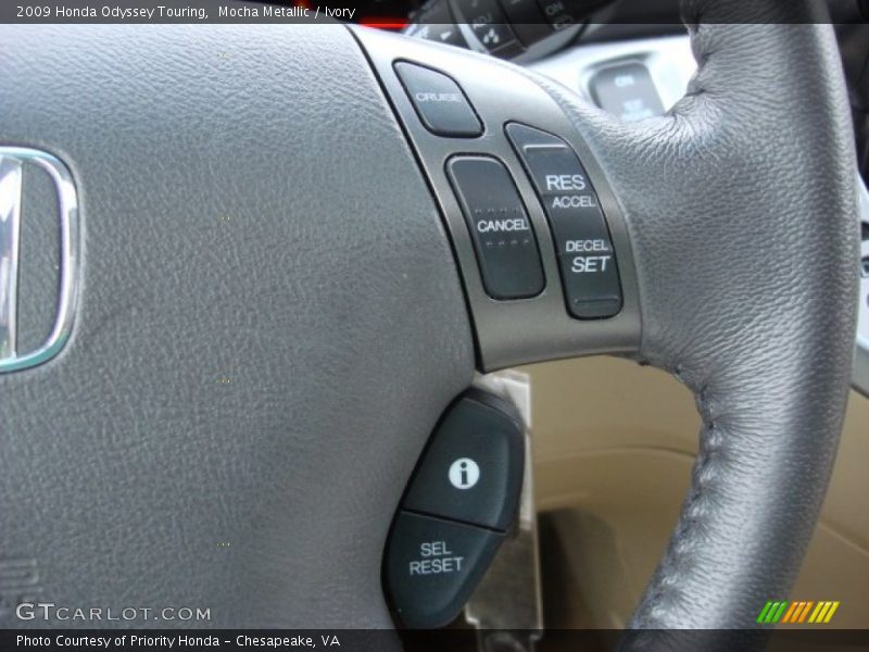 Mocha Metallic / Ivory 2009 Honda Odyssey Touring