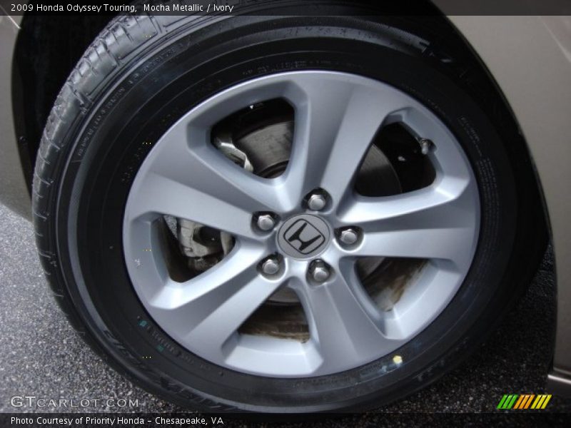 Mocha Metallic / Ivory 2009 Honda Odyssey Touring