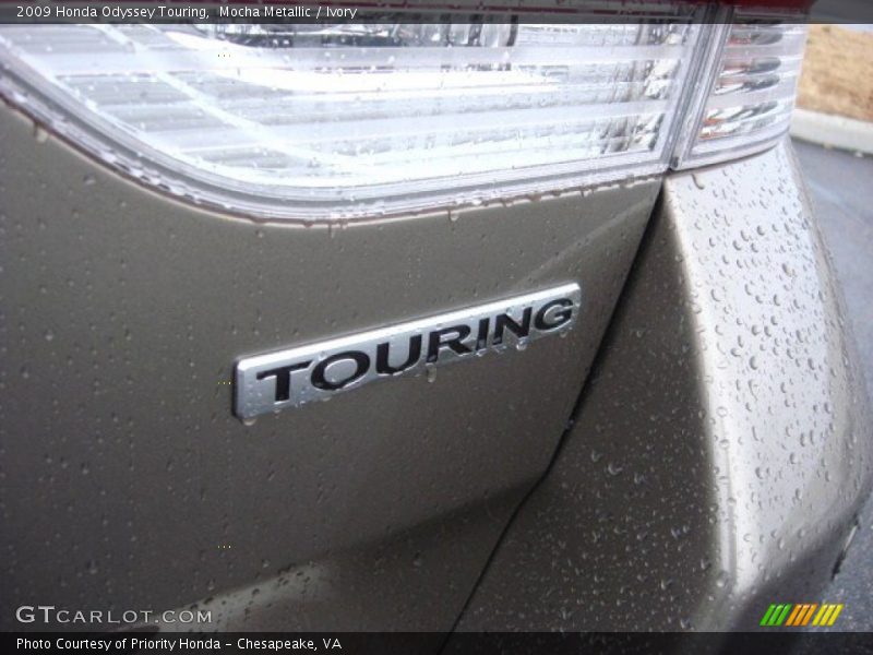 Mocha Metallic / Ivory 2009 Honda Odyssey Touring