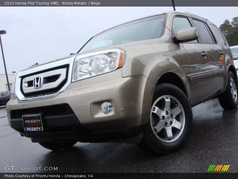 Mocha Metallic / Beige 2010 Honda Pilot Touring 4WD