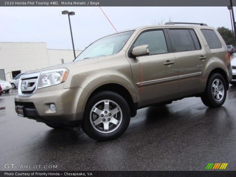  2010 Pilot Touring 4WD Mocha Metallic