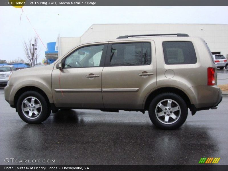 Mocha Metallic / Beige 2010 Honda Pilot Touring 4WD