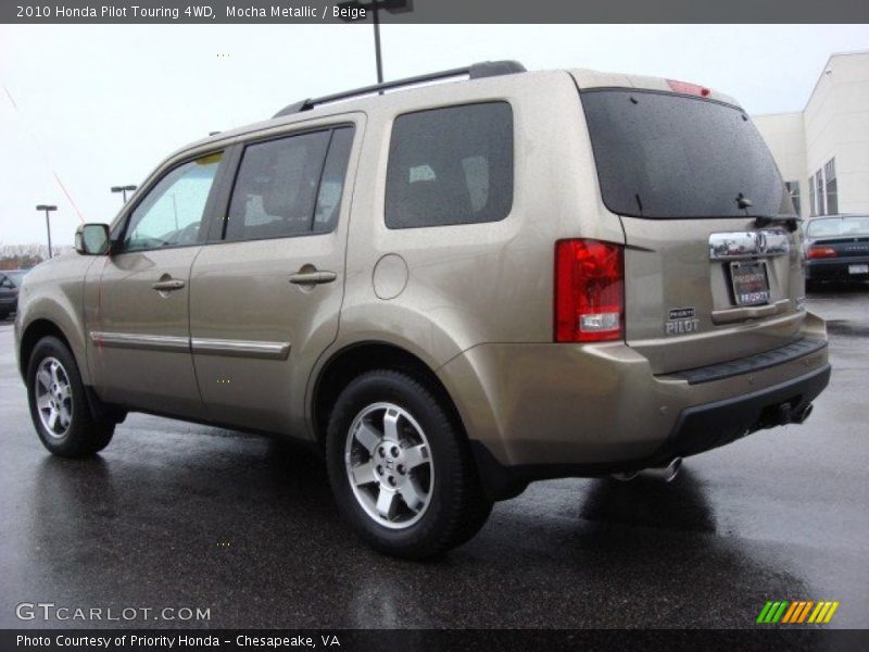 Mocha Metallic / Beige 2010 Honda Pilot Touring 4WD