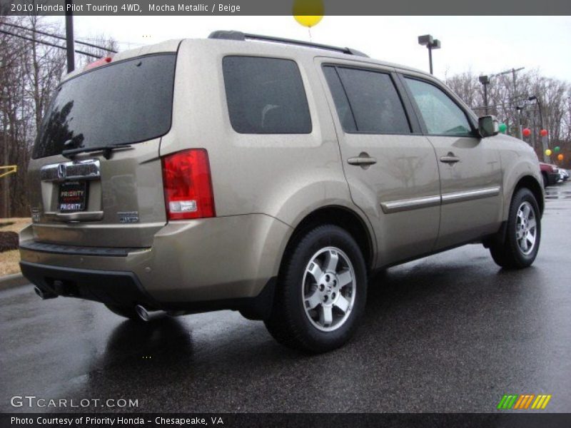 Mocha Metallic / Beige 2010 Honda Pilot Touring 4WD