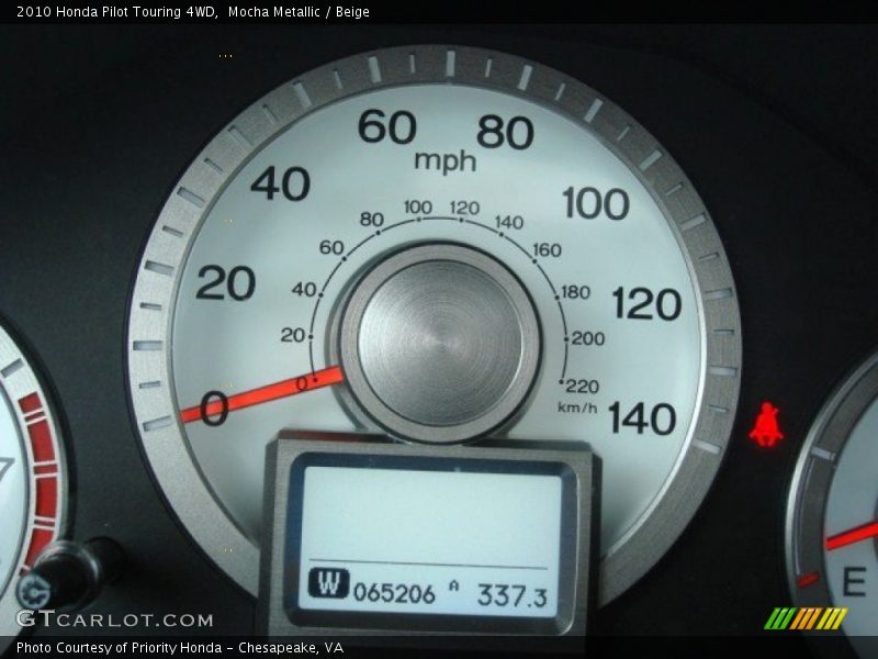Mocha Metallic / Beige 2010 Honda Pilot Touring 4WD