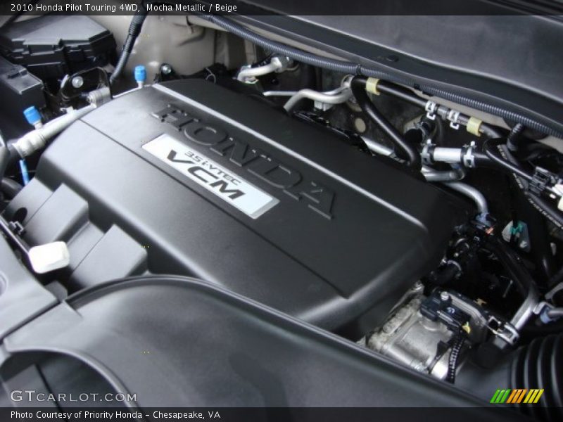  2010 Pilot Touring 4WD Engine - 3.5 Liter VCM SOHC 24-Valve i-VTEC V6