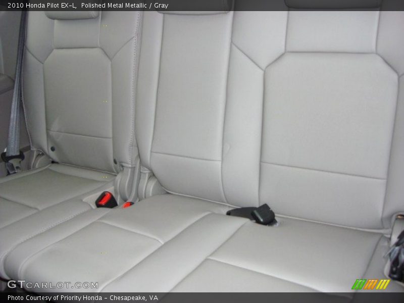 Polished Metal Metallic / Gray 2010 Honda Pilot EX-L