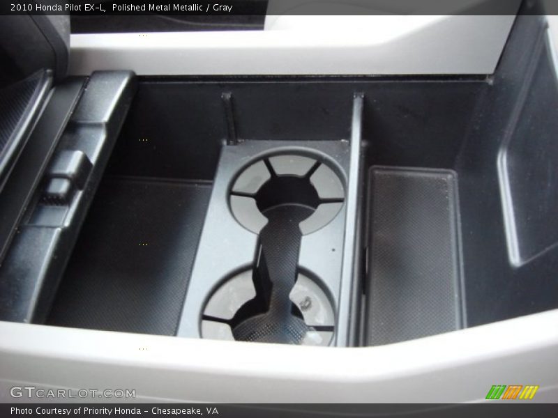 Polished Metal Metallic / Gray 2010 Honda Pilot EX-L