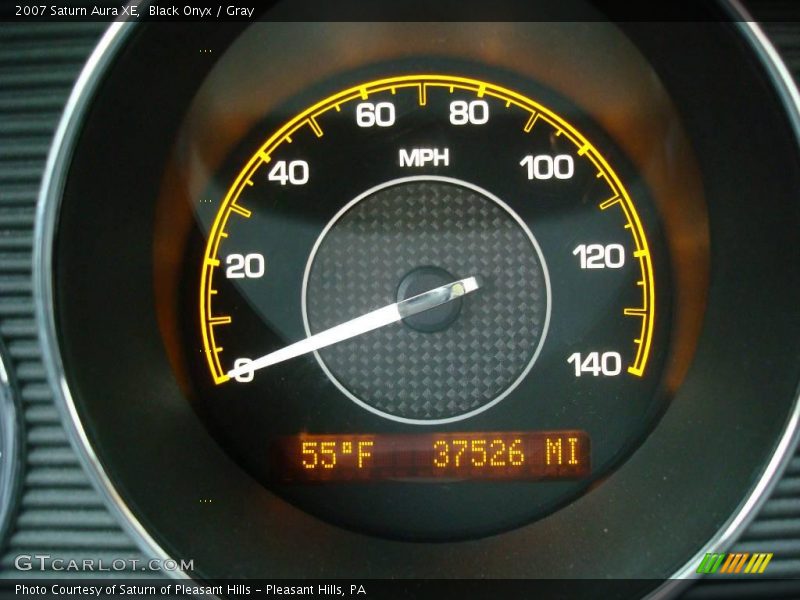 Black Onyx / Gray 2007 Saturn Aura XE