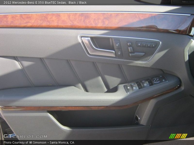 Black / Black 2012 Mercedes-Benz E 350 BlueTEC Sedan