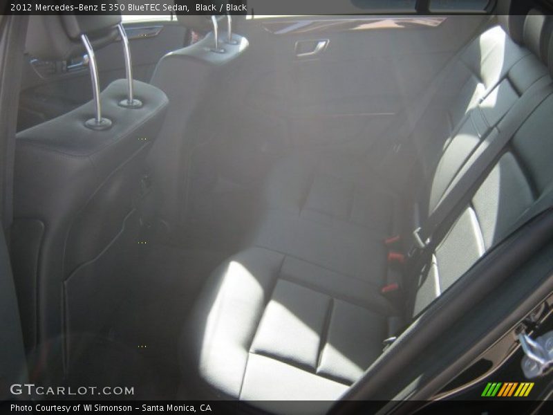 Black / Black 2012 Mercedes-Benz E 350 BlueTEC Sedan