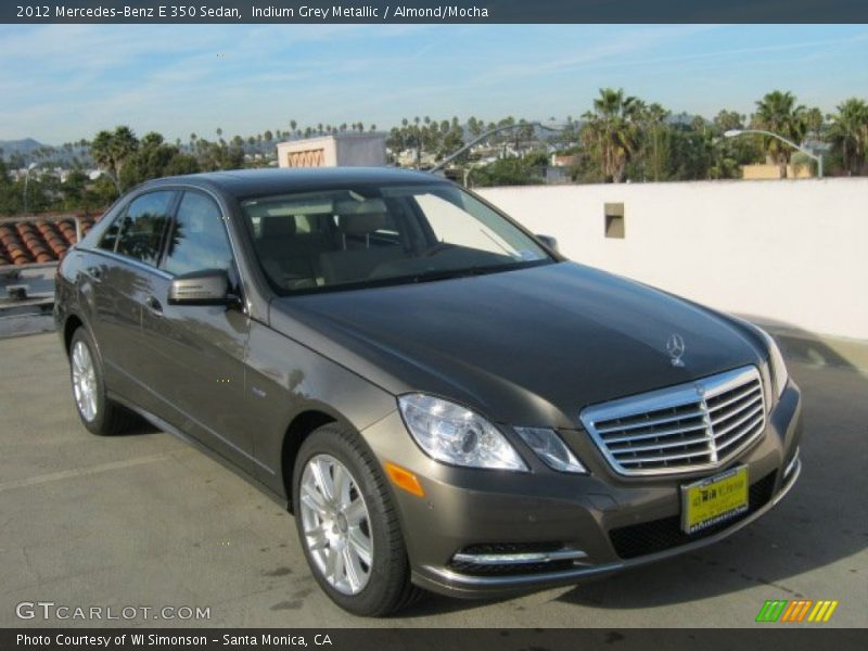Indium Grey Metallic / Almond/Mocha 2012 Mercedes-Benz E 350 Sedan