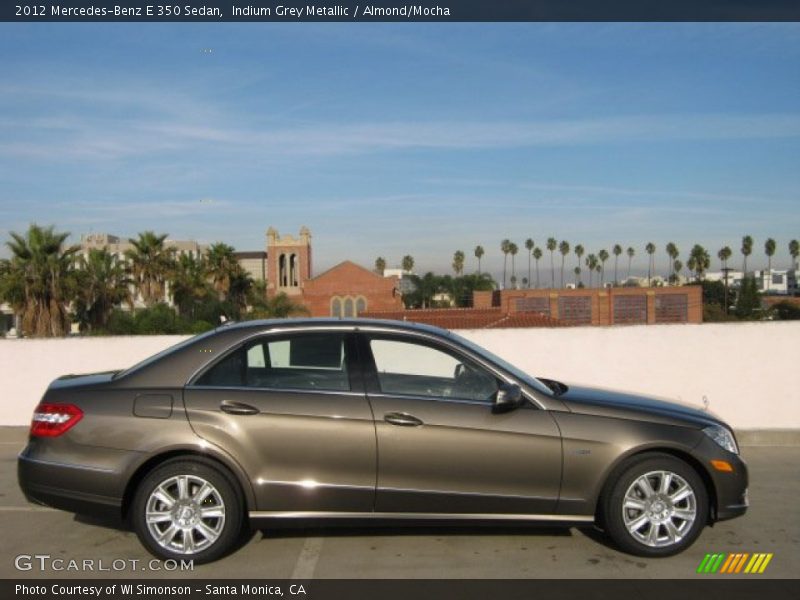 Indium Grey Metallic / Almond/Mocha 2012 Mercedes-Benz E 350 Sedan
