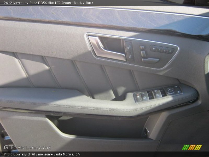 Black / Black 2012 Mercedes-Benz E 350 BlueTEC Sedan