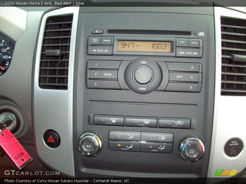 Red Alert / Steel 2009 Nissan Xterra S 4x4