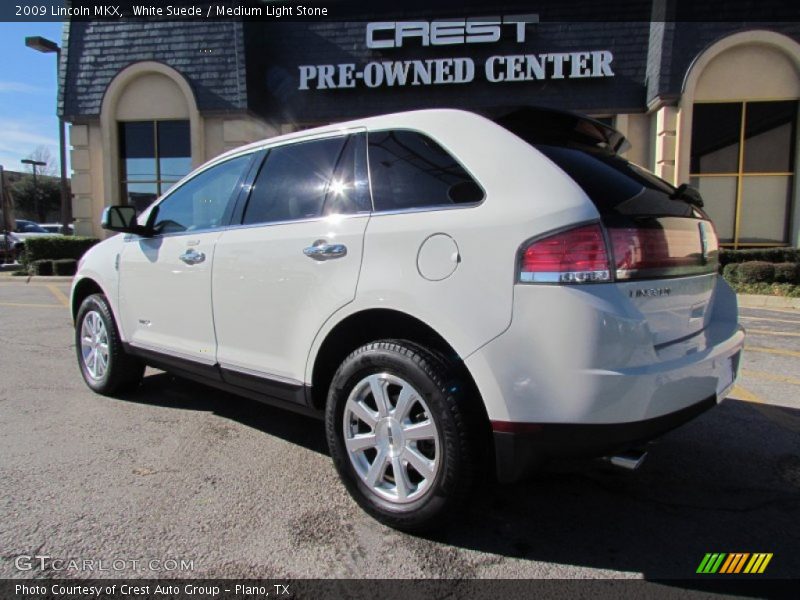 White Suede / Medium Light Stone 2009 Lincoln MKX
