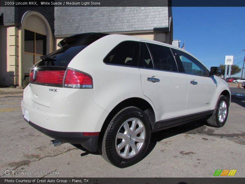 White Suede / Medium Light Stone 2009 Lincoln MKX