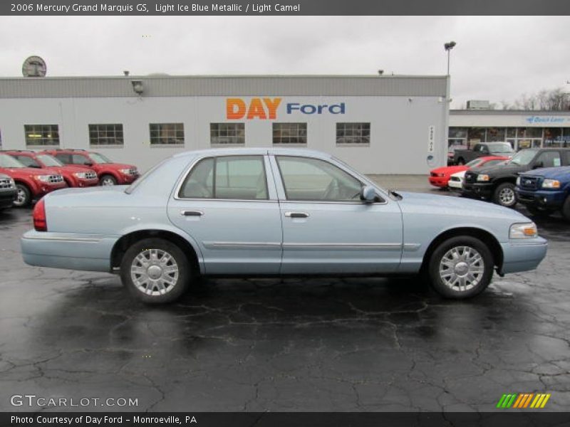 Light Ice Blue Metallic / Light Camel 2006 Mercury Grand Marquis GS