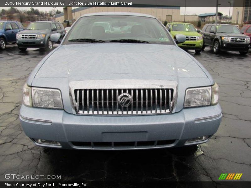 Light Ice Blue Metallic / Light Camel 2006 Mercury Grand Marquis GS