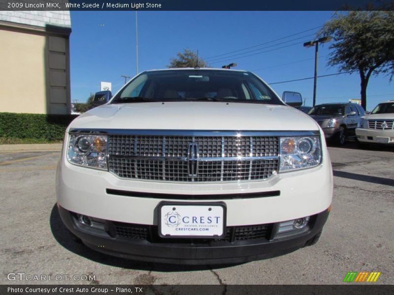 White Suede / Medium Light Stone 2009 Lincoln MKX