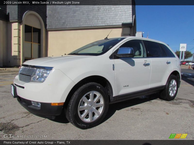 White Suede / Medium Light Stone 2009 Lincoln MKX