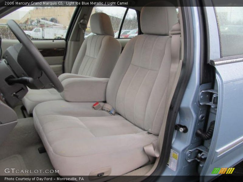 Light Ice Blue Metallic / Light Camel 2006 Mercury Grand Marquis GS
