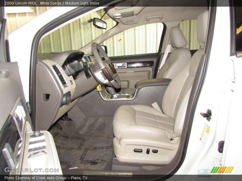 White Suede / Medium Light Stone 2009 Lincoln MKX