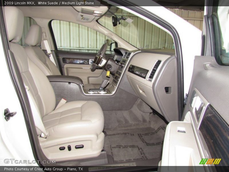 White Suede / Medium Light Stone 2009 Lincoln MKX