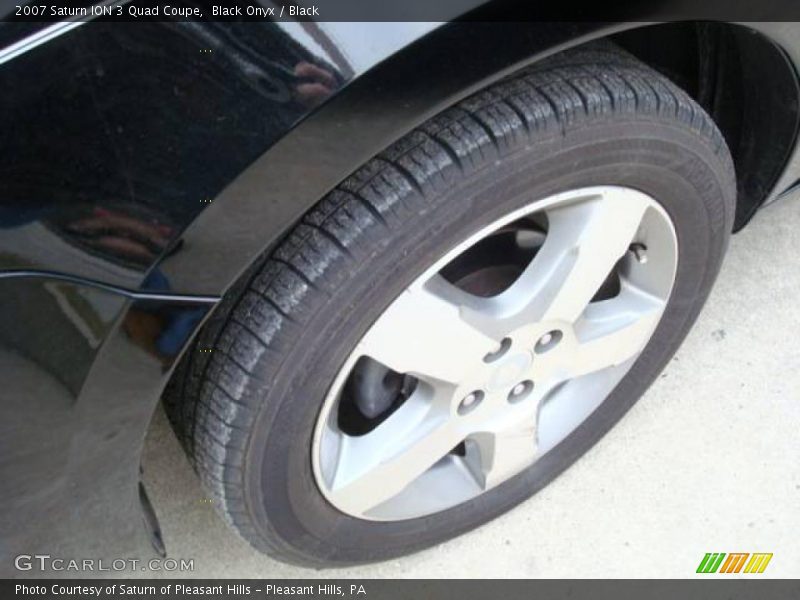 Black Onyx / Black 2007 Saturn ION 3 Quad Coupe