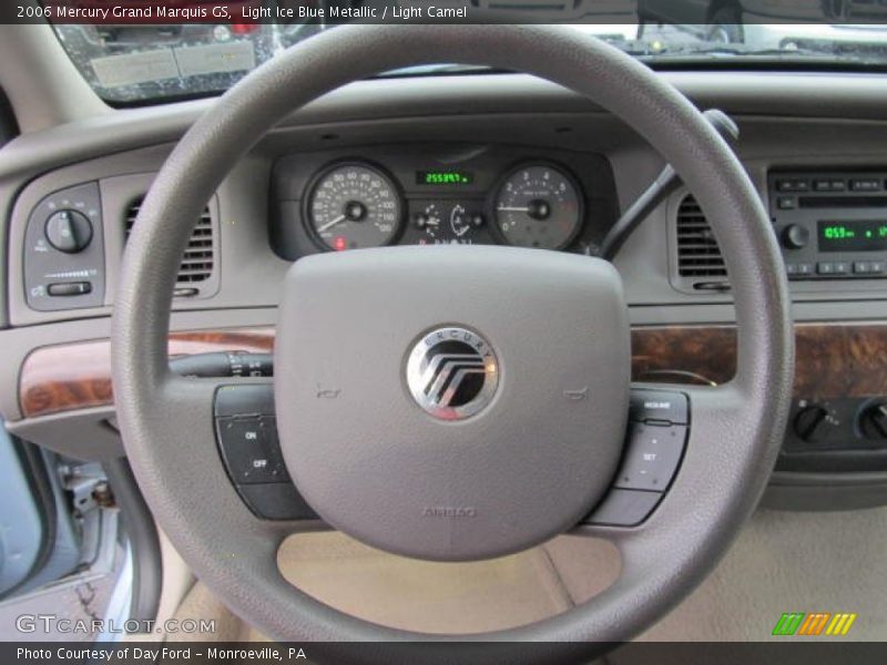 Light Ice Blue Metallic / Light Camel 2006 Mercury Grand Marquis GS
