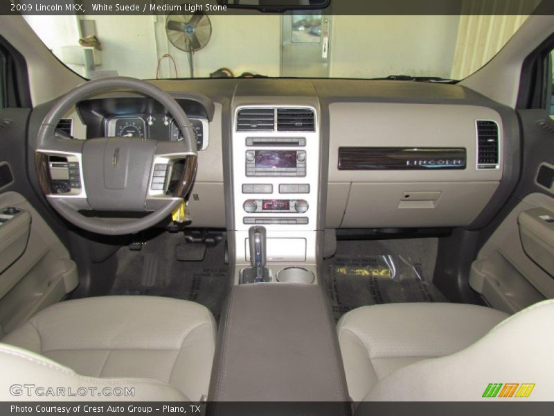 White Suede / Medium Light Stone 2009 Lincoln MKX