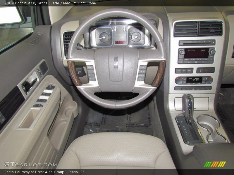 White Suede / Medium Light Stone 2009 Lincoln MKX