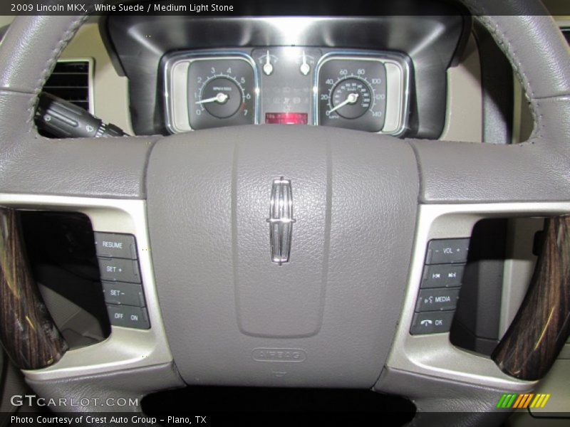 White Suede / Medium Light Stone 2009 Lincoln MKX