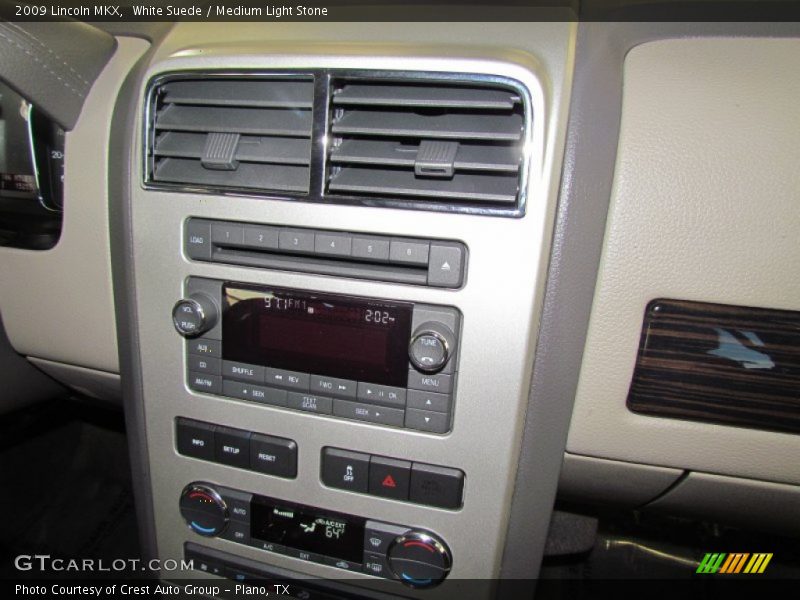 White Suede / Medium Light Stone 2009 Lincoln MKX