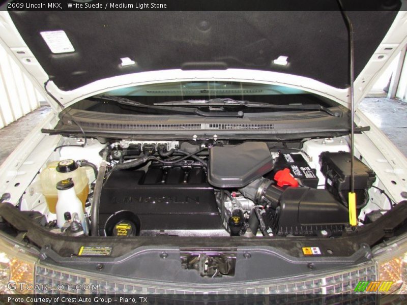 White Suede / Medium Light Stone 2009 Lincoln MKX