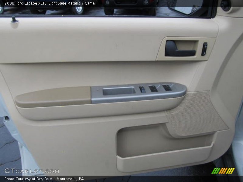 Light Sage Metallic / Camel 2008 Ford Escape XLT