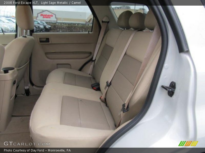 Light Sage Metallic / Camel 2008 Ford Escape XLT
