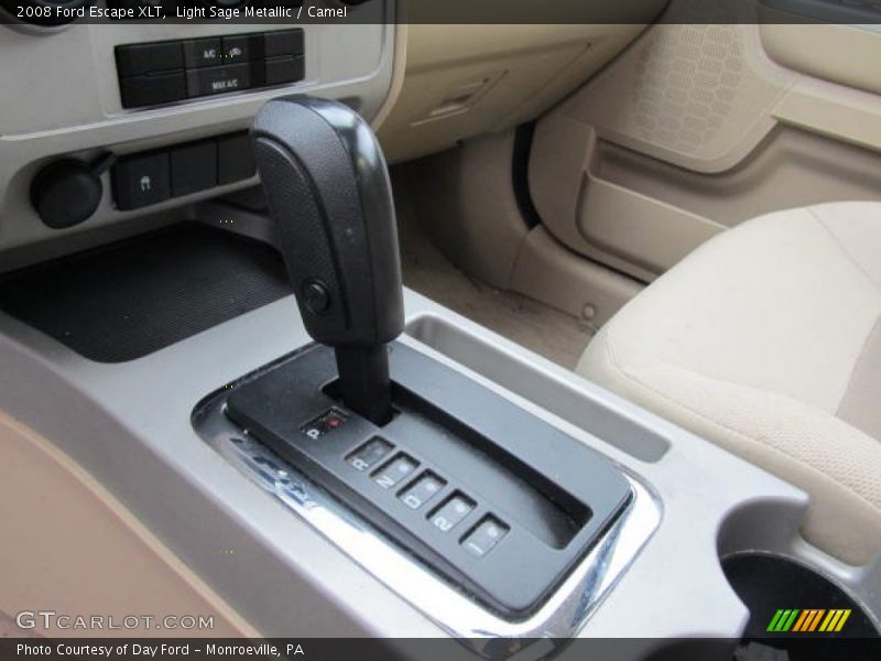 Light Sage Metallic / Camel 2008 Ford Escape XLT