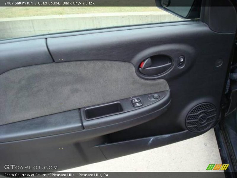 Black Onyx / Black 2007 Saturn ION 3 Quad Coupe