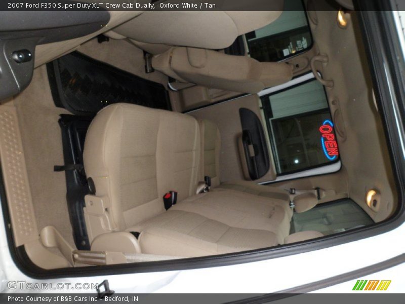Oxford White / Tan 2007 Ford F350 Super Duty XLT Crew Cab Dually