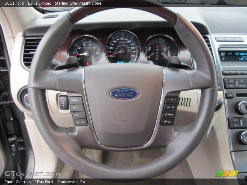 Sterling Grey / Light Stone 2011 Ford Taurus Limited
