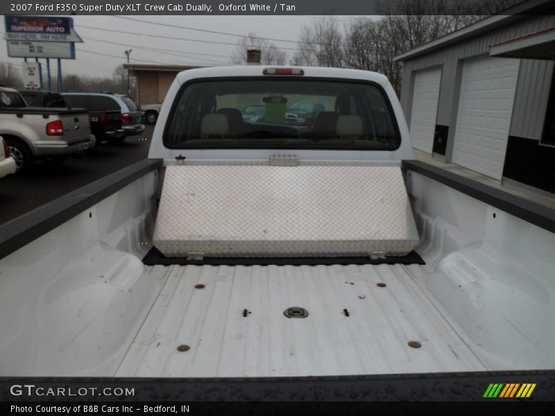 Oxford White / Tan 2007 Ford F350 Super Duty XLT Crew Cab Dually