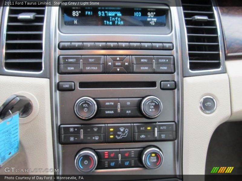 Sterling Grey / Light Stone 2011 Ford Taurus Limited