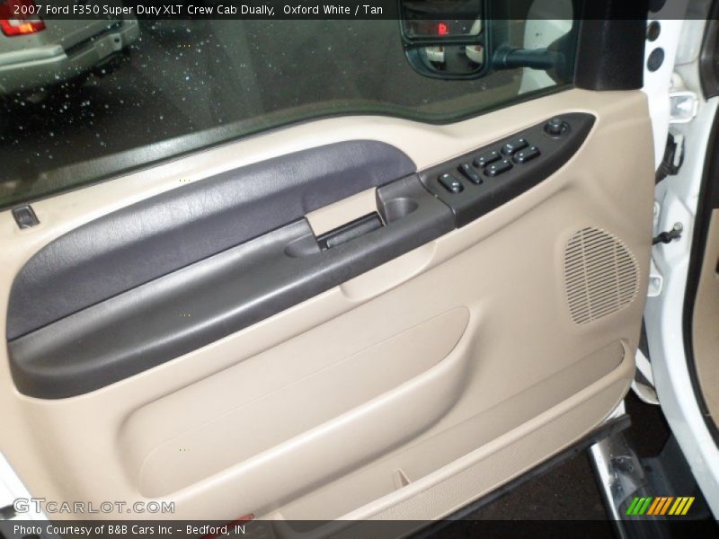 Oxford White / Tan 2007 Ford F350 Super Duty XLT Crew Cab Dually