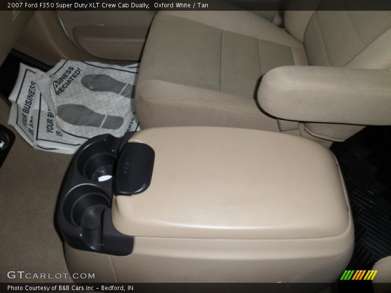 Oxford White / Tan 2007 Ford F350 Super Duty XLT Crew Cab Dually