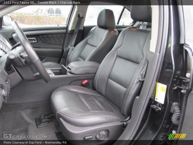  2011 Taurus SEL Charcoal Black Interior
