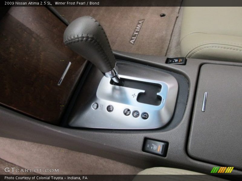Winter Frost Pearl / Blond 2009 Nissan Altima 2.5 SL