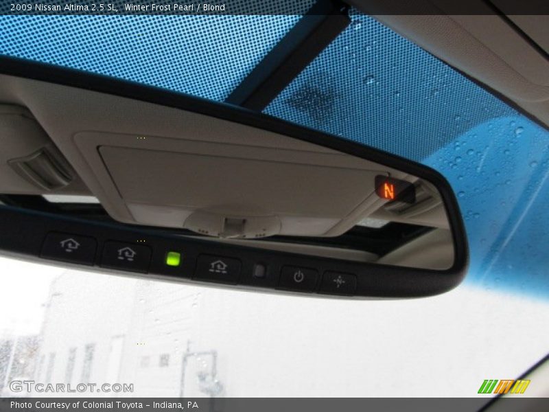 Winter Frost Pearl / Blond 2009 Nissan Altima 2.5 SL