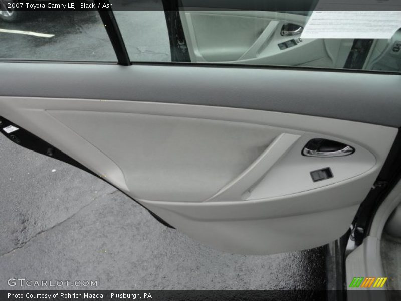 Black / Ash 2007 Toyota Camry LE